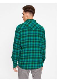 Levi's® Koszula Barstow Western 85744-0062 Zielony Standard Fit. Kolor: zielony. Materiał: bawełna