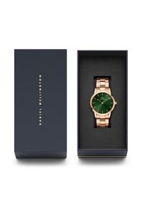 Daniel Wellington Zegarek iconic Emerald DW00100419 Złoty. Kolor: złoty #3