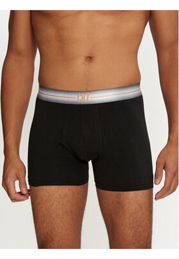 Cristiano Ronaldo CR7 Komplet bokserek 8100-49 Czarny. Kolor: czarny. Materiał: bawełna