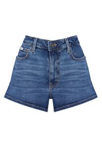 Guess Jeans Szorty jeansowe W5YD0Y D5R11 Niebieski Regular Fit. Kolor: niebieski. Materiał: bawełna #2