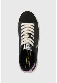 U.S. Polo Assn. sneakersy ASHLEY kolor czarny ASHLEY001W/CYH1. Nosek buta: okrągły. Zapięcie: sznurówki. Kolor: czarny. Materiał: guma. Obcas: na platformie #2