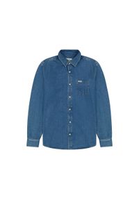 Wrangler - WRANGLER MĘSKA KOSZULA 1 PKT SHIRT MID STONE 112357191 W5X2014179 #4
