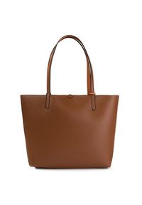 Lauren Ralph Lauren - LAUREN RALPH LAUREN Torebka Rvrsble Tote 431795329002 Brązowy. Kolor: brązowy. Materiał: skórzane #7