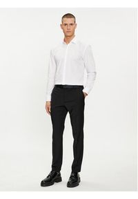 Hugo Koszula Koey 50513932 Biały Slim Fit. Kolor: biały. Materiał: bawełna #5