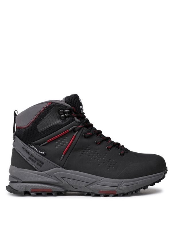 Halti Trekkingi Hakon Mid Dx W Trekking Shoe 054-2727 Czarny. Kolor: czarny. Materiał: skóra