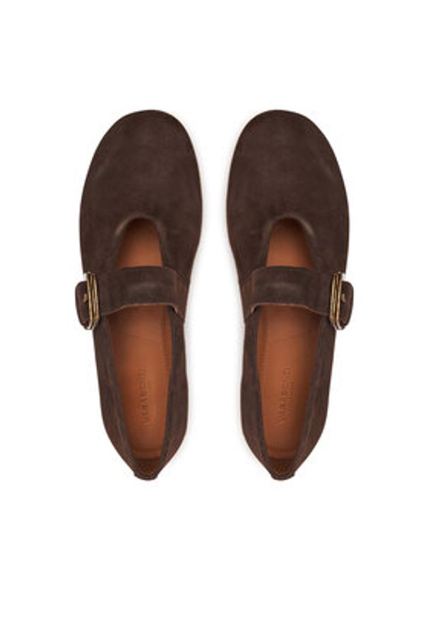 Vagabond Shoemakers Baleriny Aleya 6219-240-29 Brązowy ciemny. Kolor: brązowy. Materiał: skóra, zamsz