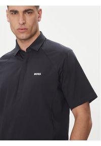 BOSS Koszula Excurse 50540196 Granatowy Regular Fit. Kolor: niebieski. Materiał: bawełna