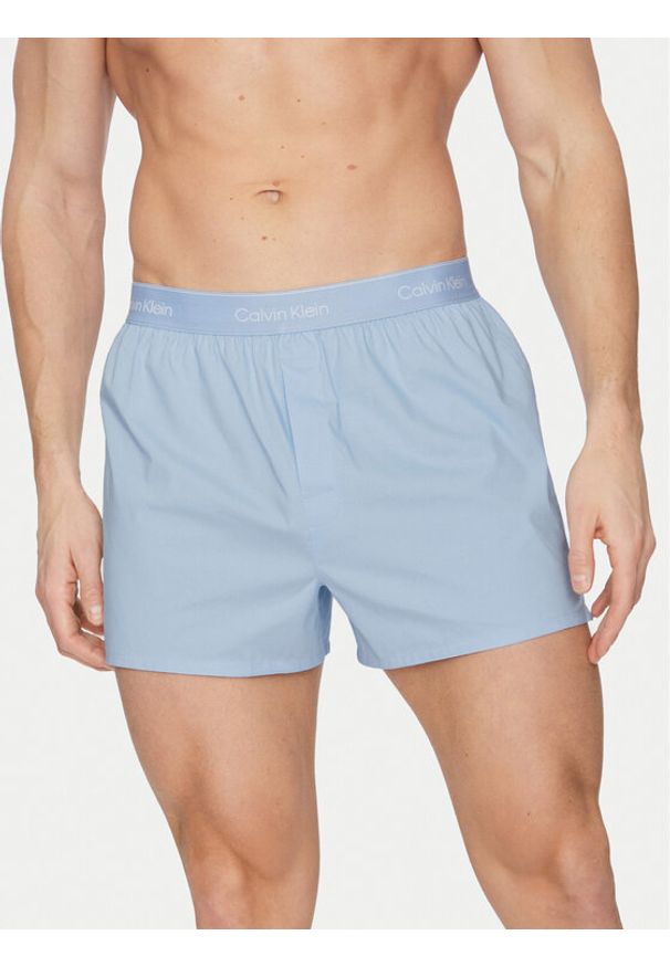 Calvin Klein Underwear Komplet 3 par bokserek LV00NB4267 Kolorowy. Materiał: bawełna. Wzór: kolorowy