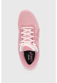 Asics Buty kolor różowy. Nosek buta: okrągły. Kolor: różowy. Sport: bieganie #4