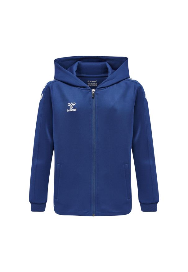 Bluza do piłki ręcznej dla dzieci Hummel Zip. Kolor: niebieski. Sport: piłka ręczna