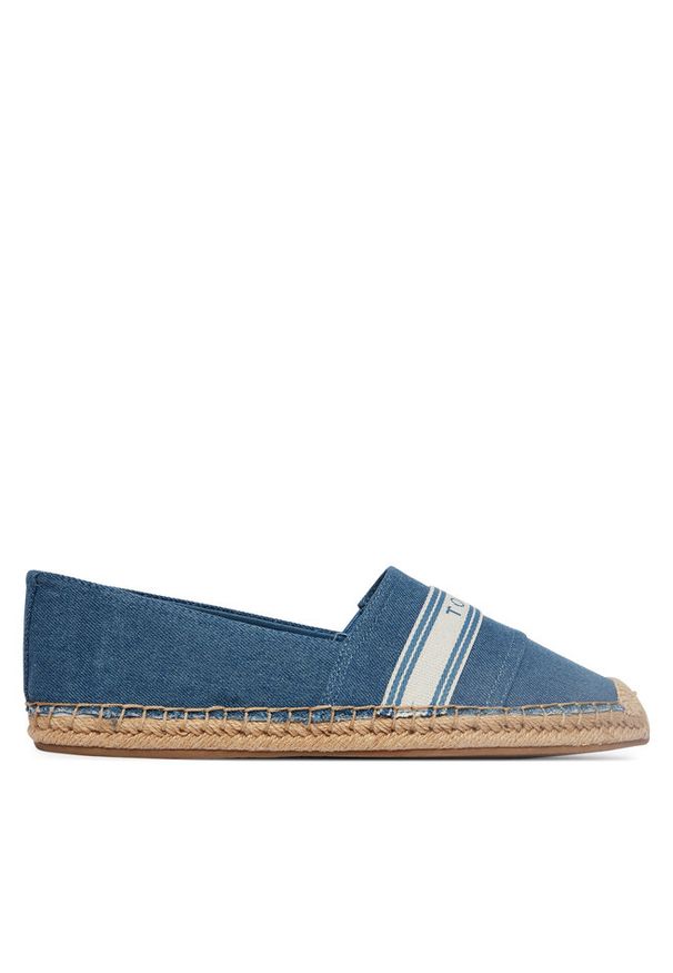 TOMMY HILFIGER - Espadryle Tommy Hilfiger. Kolor: niebieski