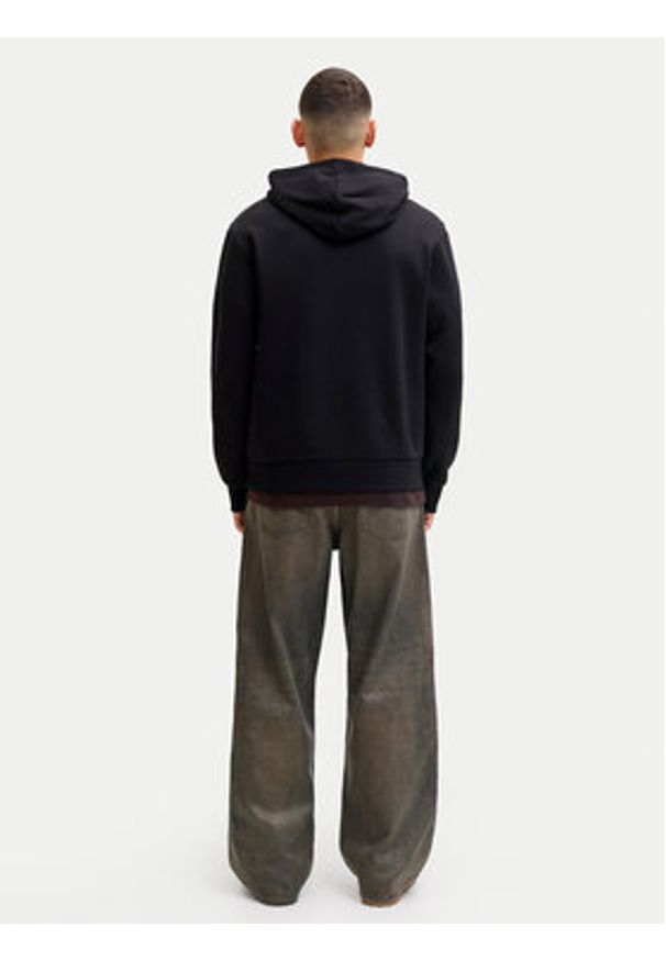 Jack & Jones Bluza Corp 12268422 Czarny Regular Fit. Kolor: czarny. Materiał: syntetyk, bawełna