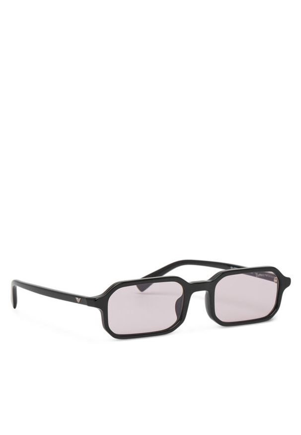 Emporio Armani Okulary przeciwsłoneczne 0EA4253U 501773 Czarny. Kolor: czarny
