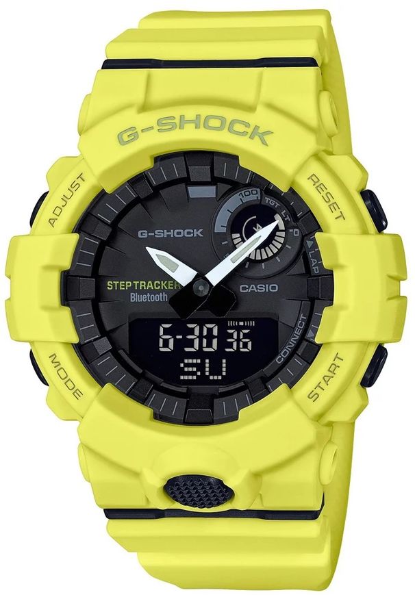 G-Shock - G-SHOCK ZEGAREK G-Squad GBA-800-9AER. Rodzaj zegarka: cyfrowe. Materiał: tworzywo sztuczne. Styl: sportowy