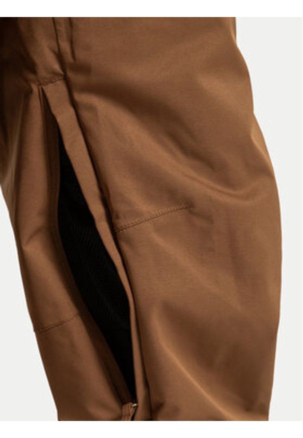 DC Shoes Spodnie snowboardowe Riveter ADJTP03032 Brązowy Regular Fit. Kolor: brązowy. Materiał: syntetyk. Sport: snowboard