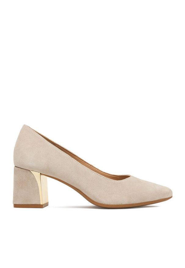 Lasocki Czółenka CEO-WB-UMI-01 Brązowy. Kolor: brązowy. Materiał: skóra, zamsz