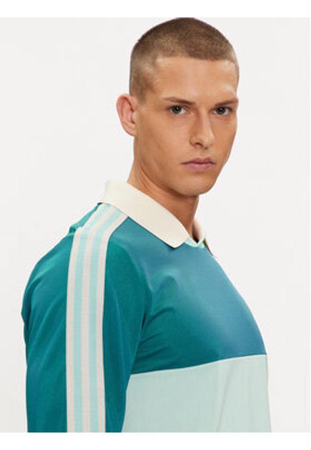 Adidas - adidas Polo IP6991 Zielony. Typ kołnierza: polo. Kolor: zielony. Materiał: syntetyk