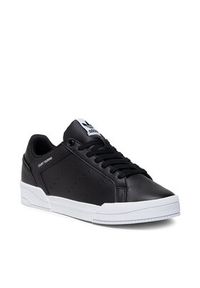 Adidas - adidas Sneakersy Court Tourino H02176 Czarny. Kolor: czarny. Materiał: skóra