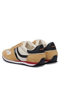 BOSS Sneakersy Levon 50562619 Beżowy. Kolor: beżowy. Materiał: skóra #2