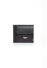 Aeronautica Militare - Portfel męski skórzany AERONAUTICA MILITARE. Materiał: skóra