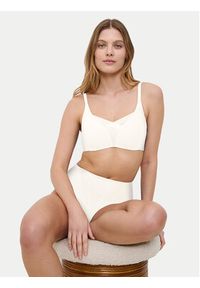 Triumph Biustonosz bezfiszbinowy Shape Smart 10209594 Kremowy. Kolor: kremowy. Materiał: syntetyk #3