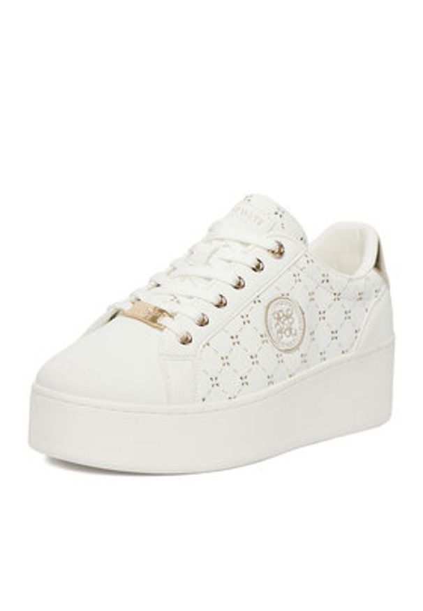 Nine West Sneakersy EO-SS26-3C601 Biały. Kolor: biały. Materiał: skóra