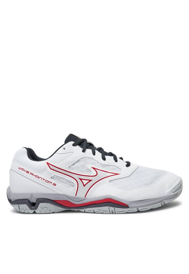 Mizuno Buty halowe Wave Phantom 3 X1GA2260 Biały. Kolor: biały. Materiał: materiał. Model: Mizuno Wave