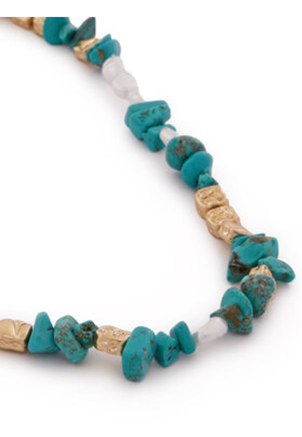 Aldo Zestaw naszyjników Ulienad 13994746 Turkusowy. Materiał: metalowe. Kolor: turkusowy