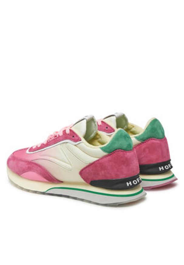 HOFF Sneakersy Flame 12503005 Różowy. Kolor: różowy. Materiał: zamsz, skóra