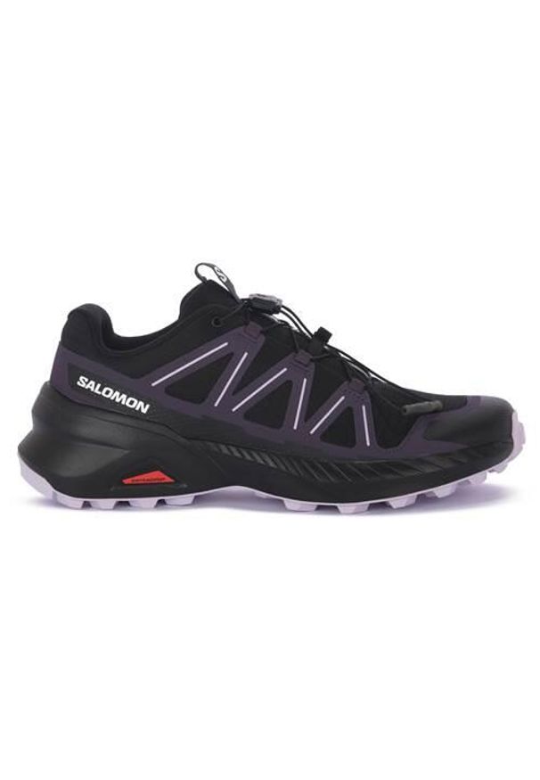 salomon - Buty do biegania damskie Salomon Speedcross Peak W. Kolor: czarny. Materiał: syntetyk, materiał. Szerokość cholewki: normalna. Model: Salomon Speedcross