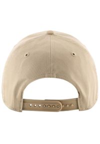 47 Brand - Czapka z daszkiem dla dzieci MLB New York Yankees Kids Cap. Kolor: beżowy. Materiał: wełna, akryl