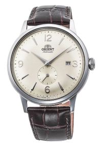 orient - Zegarek Męski ORIENT Classic Automatic Bambino RA-AP0003S10B. Materiał: skóra