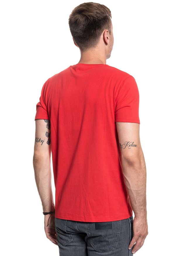 Wrangler - WRANGLER SS LOGO TEE FORMULA RED W742FKXWO 112131089