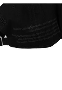 DSQUARED2 - Dsquared2 Bejsbolówka "ICON" | BCM0290 05C00001 | Mężczyzna | Czarny. Kolor: czarny. Materiał: bawełna. Wzór: aplikacja, nadruk. Styl: sportowy, casual #4