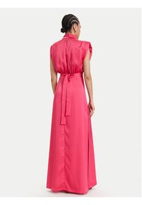 ACCESS FASHION Sukienka wieczorowa 63-3309-122 Koralowy Regular Fit. Kolor: pomarańczowy. Materiał: syntetyk. Styl: wizytowy #3