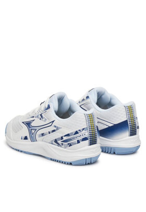 Mizuno Buty halowe Stealth Star 3 Jr. X1GC2507 Biały. Kolor: biały. Materiał: materiał, syntetyk