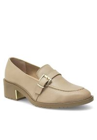 Lasocki Loafersy WB-MALMA-02 Beżowy. Kolor: beżowy. Materiał: skóra #8