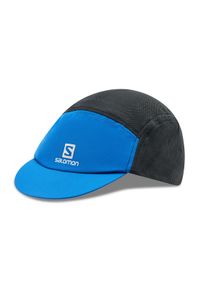 salomon - Salomon Czapka z daszkiem Air Logo Cap LC1763900 Niebieski. Kolor: niebieski. Materiał: materiał