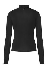 Patrizia Pepe Bluzka 2M4478 J337 Czarny Regular Fit. Kolor: czarny. Materiał: syntetyk