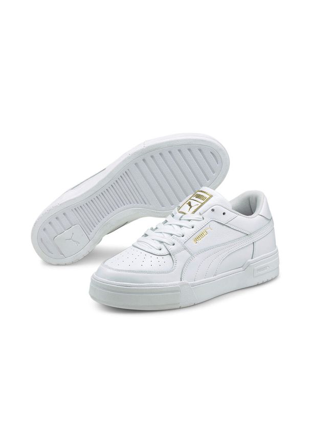 Buty do chodzenia damskie Puma CA PRO CLASSIC. Kolor: biały, żółty, wielokolorowy. Materiał: materiał, tkanina, syntetyk, skóra. Sport: turystyka piesza