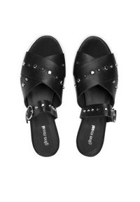 Gino Rossi Klapki Hoshi DLI771-CS4-0574-9900-0 Czarny. Kolor: czarny. Materiał: skóra #6