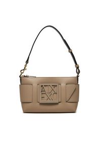 Armani Exchange Torebka 942907 0A874 14349 Beżowy. Kolor: beżowy. Materiał: skórzane #5