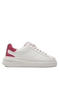 Guess Sneakersy Elbina FLTELB LEA12 Biały. Kolor: biały. Materiał: skóra #1