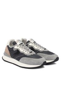 Voile Blanche Sneakersy Owark Easy Man 2018758-12 Szary. Kolor: szary. Materiał: zamsz, skóra #3
