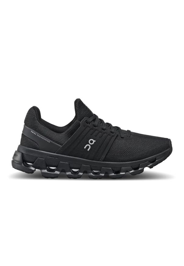 On Running - Buty do biegania damskie On Cloudswift 3. Zapięcie: sznurówki. Kolor: czarny. Materiał: materiał. Szerokość cholewki: normalna