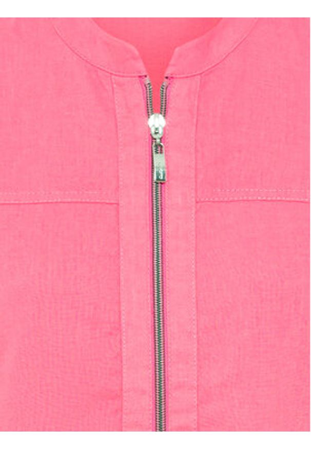 Olsen Bluza 11201572 Różowy Regular Fit. Kolor: różowy. Materiał: bawełna