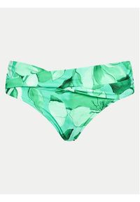 Seafolly Dół od bikini Secret Garden 44320-220 Zielony. Kolor: zielony. Materiał: syntetyk