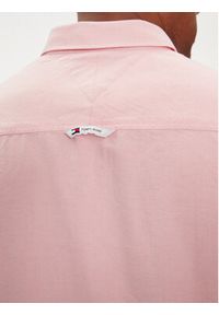 Tommy Jeans Koszula Entry DM0DM19134 Różowy Regular Fit. Kolor: różowy. Materiał: bawełna #4