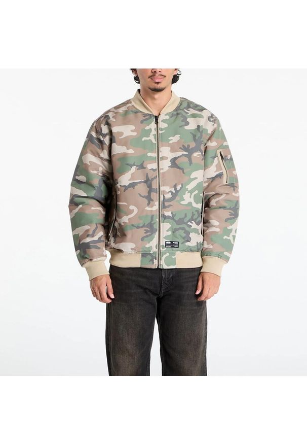Vans - Kurtka VANS COPLEY BOMBER JACKET Zielony. Kolor: zielony. Materiał: tkanina