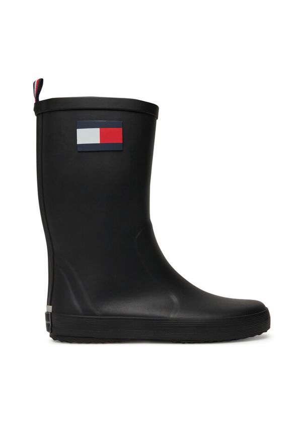 TOMMY HILFIGER - Kalosze Tommy Hilfiger. Kolor: czarny